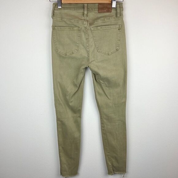 Madewell High Rise Raw-Hem Skinny Jeans - Picture 7 of 9